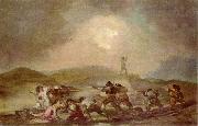 Francisco de Goya Episode aus dem spanischen Unabhangigkeitskrieg Sweden oil painting artist